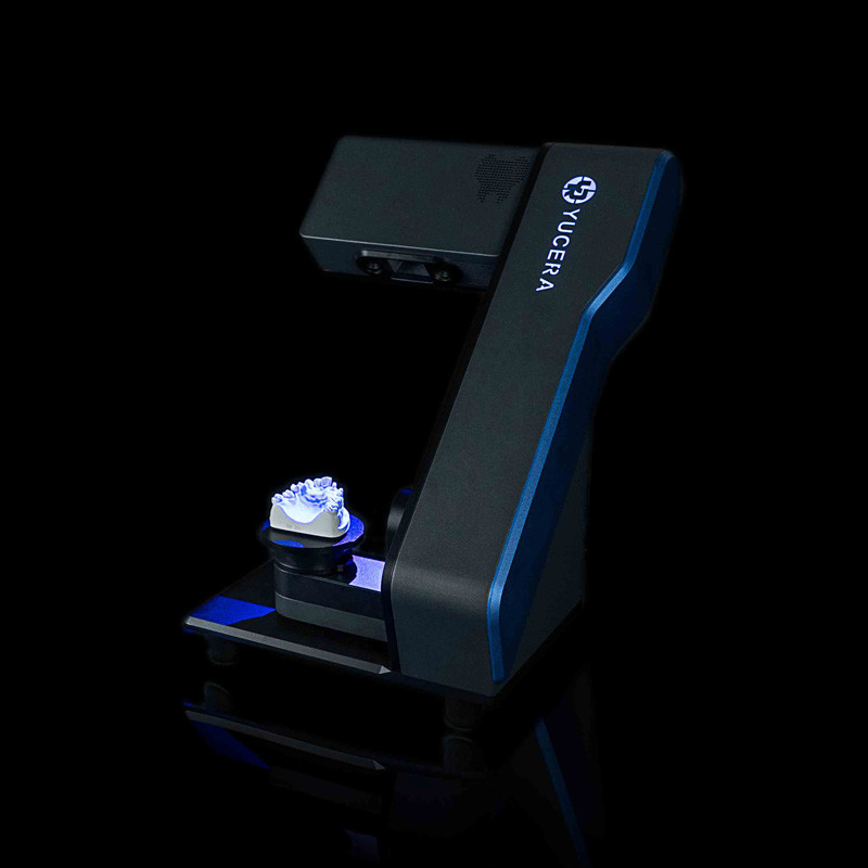 اسکنر آزمایشگاه دندان YUCERA CAD CAM 3D اسکن اتوماتیک 20s زمان اسکن 2 x رزولوشن دوربین 3.0MP