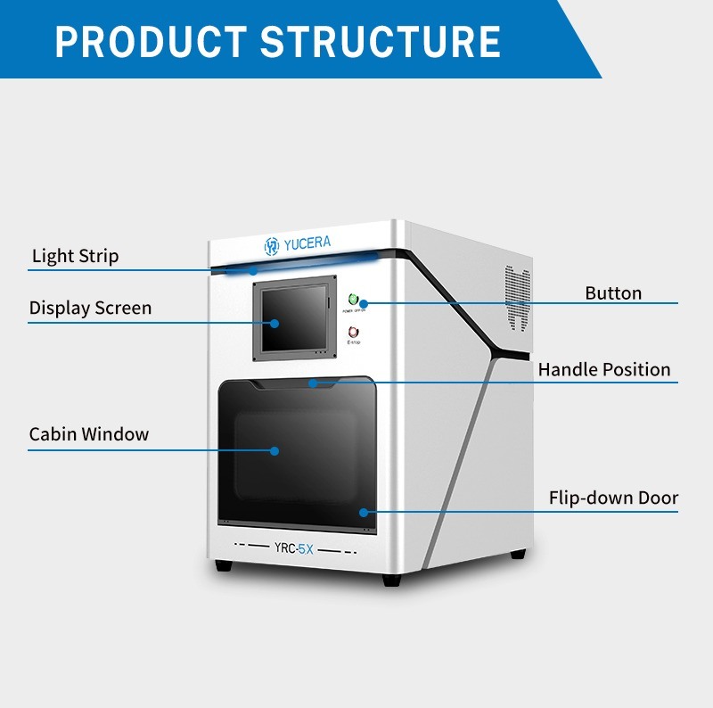 Best Selling YUCERA YRC-5X 5-Axis CADCAM Dental Milling Machine Zirconia Dental Lab Equipment