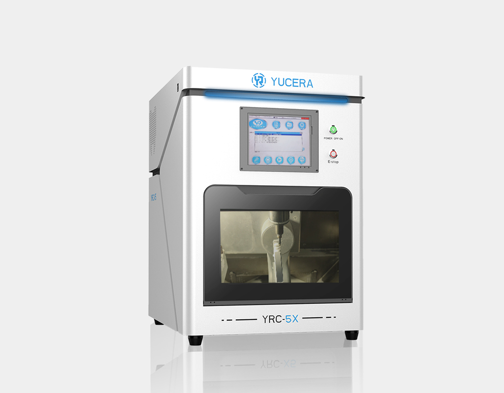 دستگاه فرز زیرکونیای مرطوب و خشک 5 محوره جدیداً عرضه شده توسط Yucera برای بلوک‌های CAD CAM دندانی