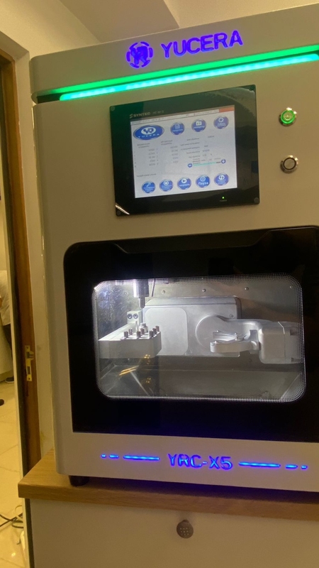 Yucera 5axis Milling Machine YRC-5X Cad Cam Milling for Dental Lab Milling Zirconia Material