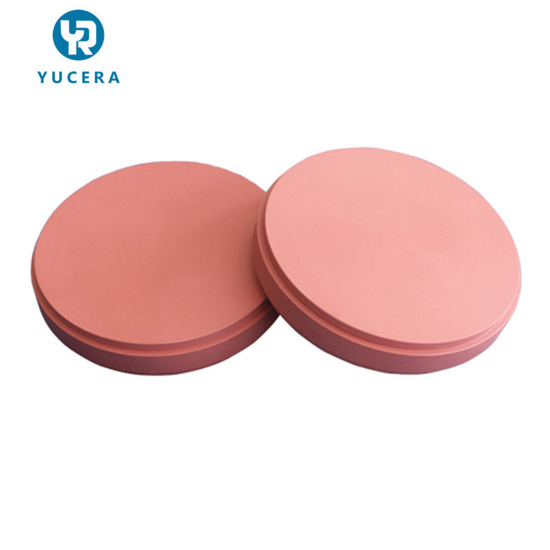 Yucera Cad Cam PMMA تک لایه با کیفیت بالا برای پروتزهای دندانی شفاف و بادوام