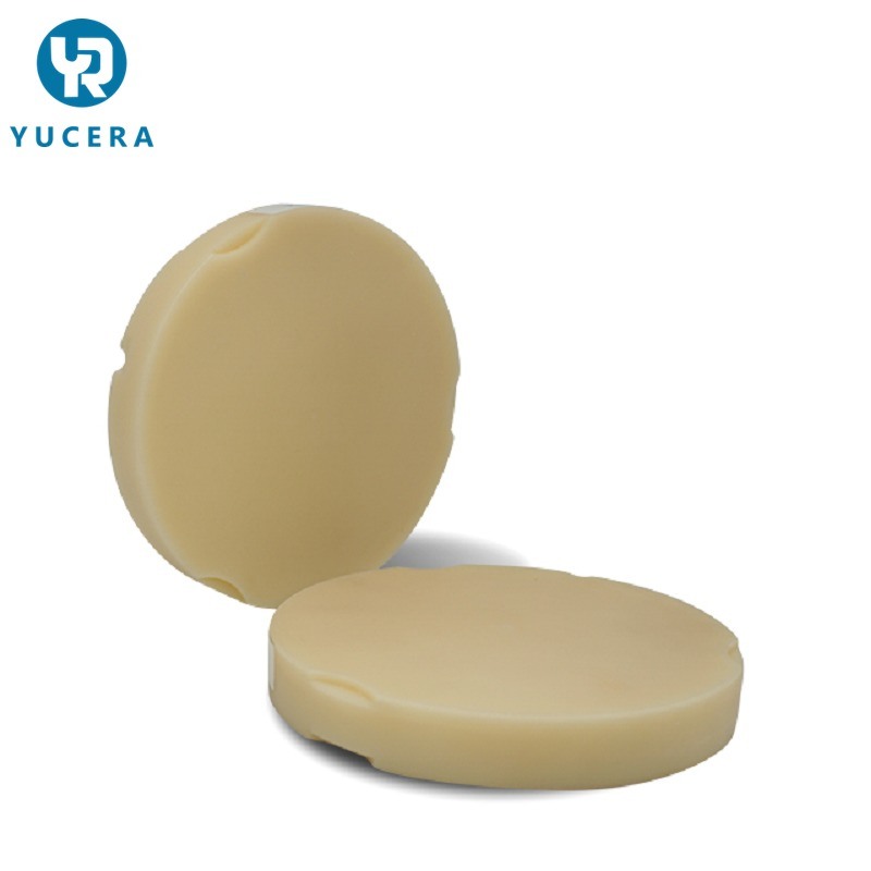 Yucera Cad Cam PMMA تک لایه با کیفیت بالا برای پروتزهای دندانی شفاف و بادوام