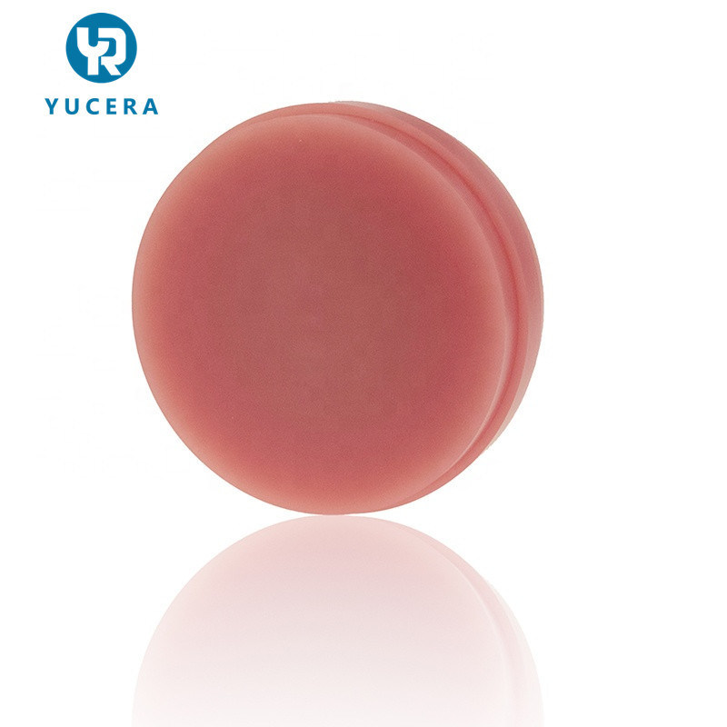 Yucera Cad Cam PMMA تک لایه با کیفیت بالا برای پروتزهای دندانی شفاف و بادوام