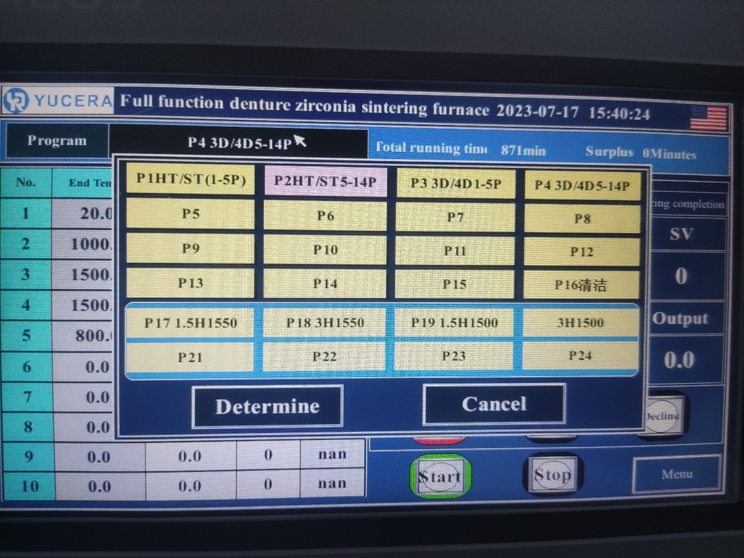 کوره تف جوشی دندانی زیرکونیا Yucera F10+ - تف جوشی با کیفیت بالا برای تمام نیازهای دندانی شما