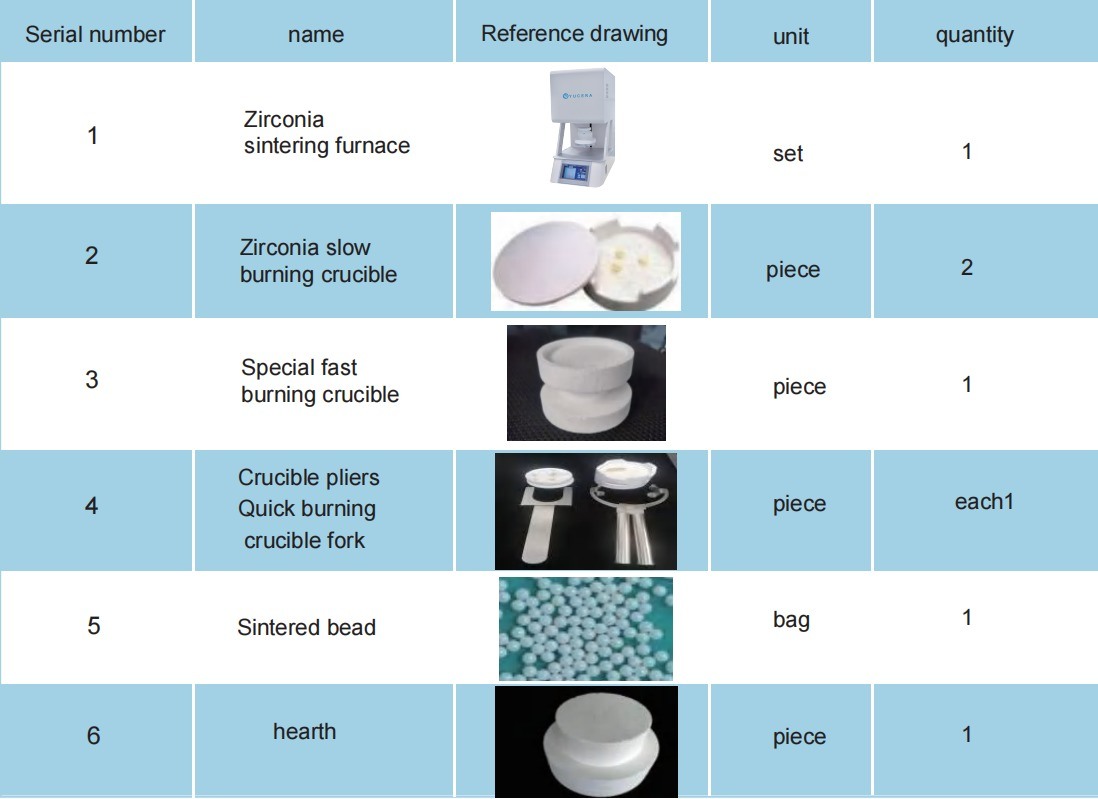 کوره تف جوشی دندانی زیرکونیا Yucera F10+ - تف جوشی با کیفیت بالا برای تمام نیازهای دندانی شما