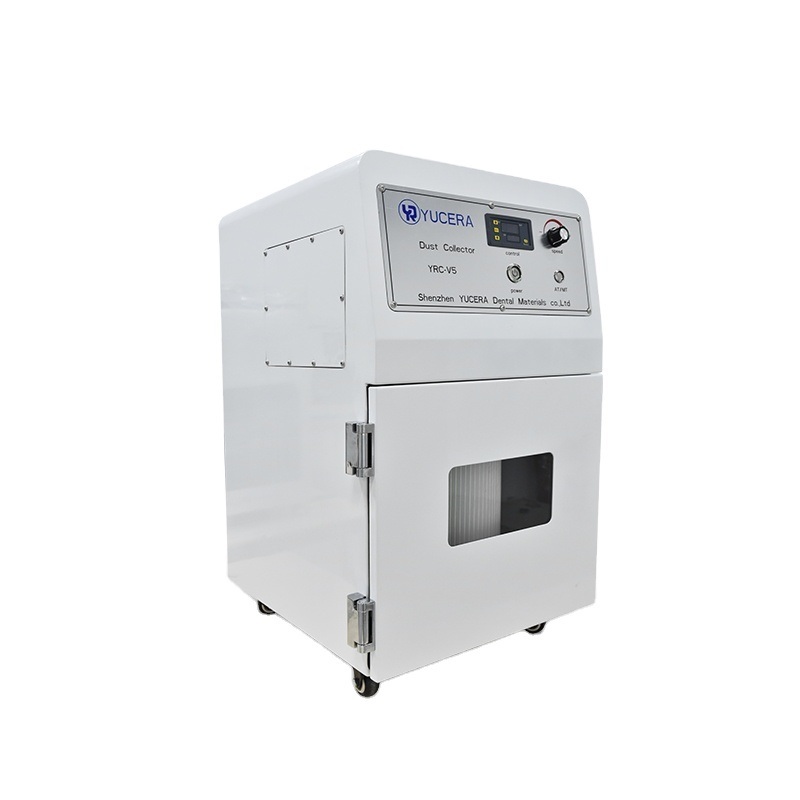 جاروبرقی YUCERA YRC-V5 جاروبرقی دندانپزشکی قابل حمل برای دستگاه فرز CNC دندانپزشکی برای لابراتوار دندانپزشکی