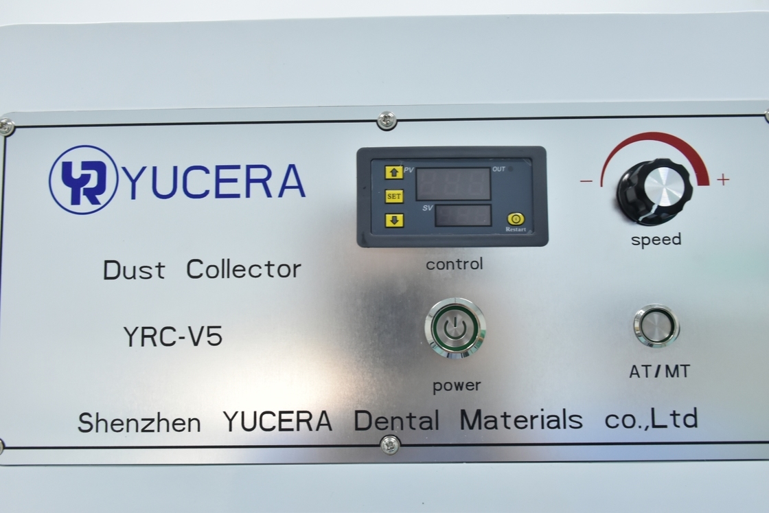 جاروبرقی YUCERA YRC-V5 جاروبرقی دندانپزشکی قابل حمل برای دستگاه فرز CNC دندانپزشکی برای لابراتوار دندانپزشکی