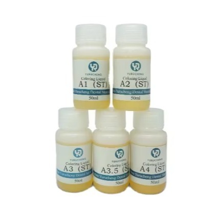 راه حل های یوکرا 18 رنگ کیت رنگ آمیزی سرامیکی زیرکونیا Natural Glow برای ایجاد لابراتوارهای دندانی