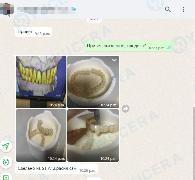 بلوک زیرکونیای دندانی Yucera 4D Pro 95mm ابعاد دقیق مناسب برای انواع راه حل های ترمیم دندان