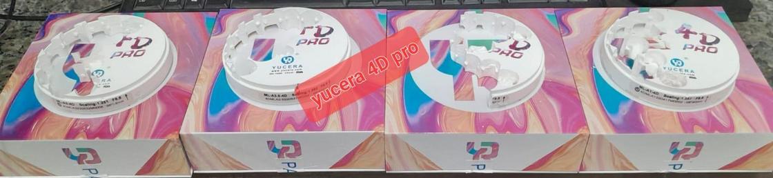 بلوک زیرکونیای دندانی Yucera 4D Pro 95mm ابعاد دقیق مناسب برای انواع راه حل های ترمیم دندان