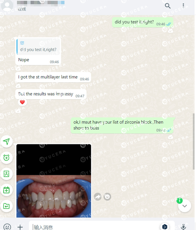 بلوک‌های زیرکونیای دندانی Yucera 4D Pro - با دقت برای آزمایشگاه‌های دندانپزشکی ساخته شده‌اند