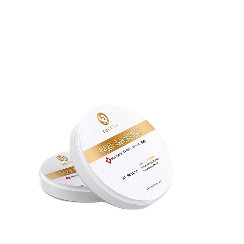 بلوک زیرکونیای دندانی Yucera Pro Master Super Durable سازگار با سیستم CAD CAM برای ترمیم دقیق