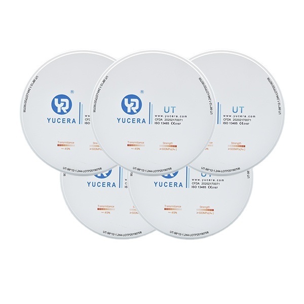 دقت بلوک‌های سرامیکی زیرکونیای سفید Yucera UT را برای روکش‌های دندانی کشف کنید